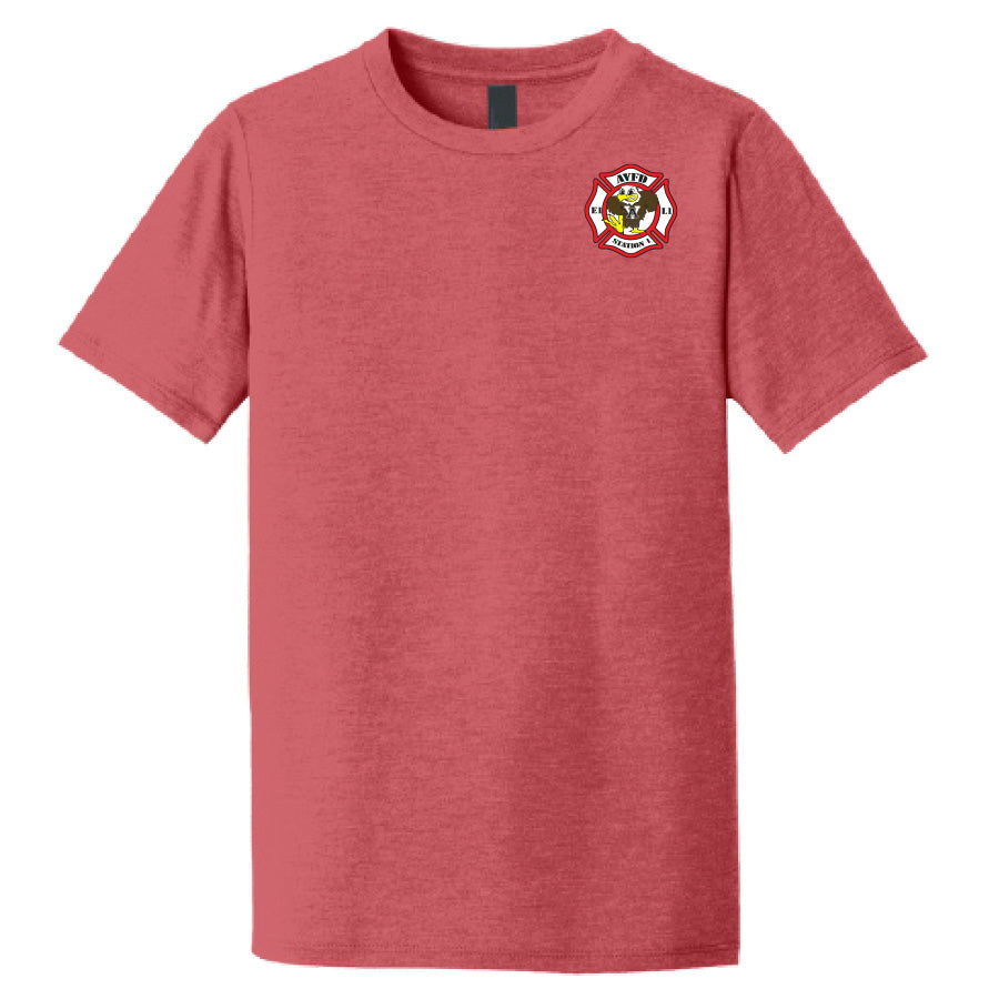 APPLE VALLEY FIRE DEPT -STATION 1 -  YOUTH PERFECT TRI TEE
