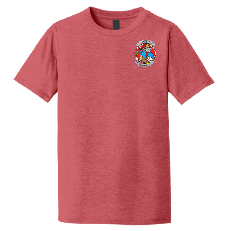 APPLE VALLEY FIRE DEPT - STATION 3 - YOUTH PERFECT TRI TEE