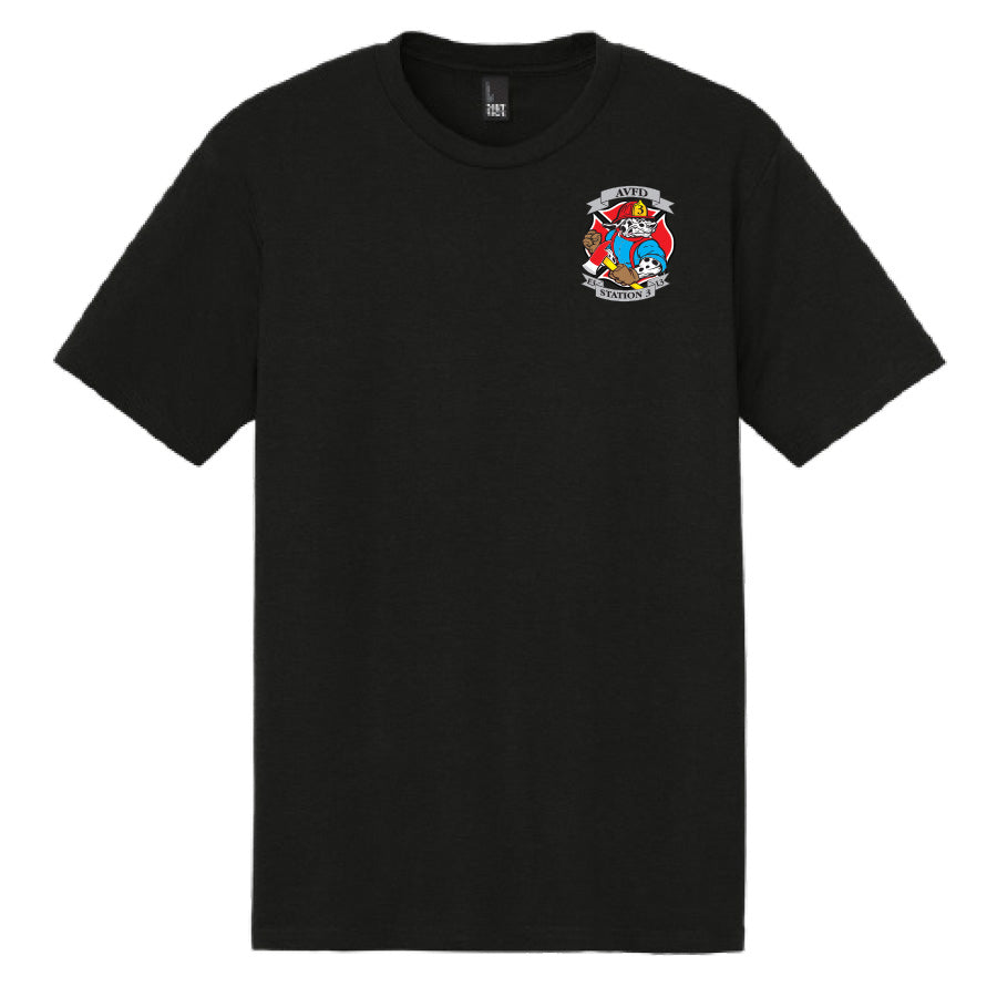 APPLE VALLEY FIRE DEPT - STATION 3 - PERFECT TRI TEE