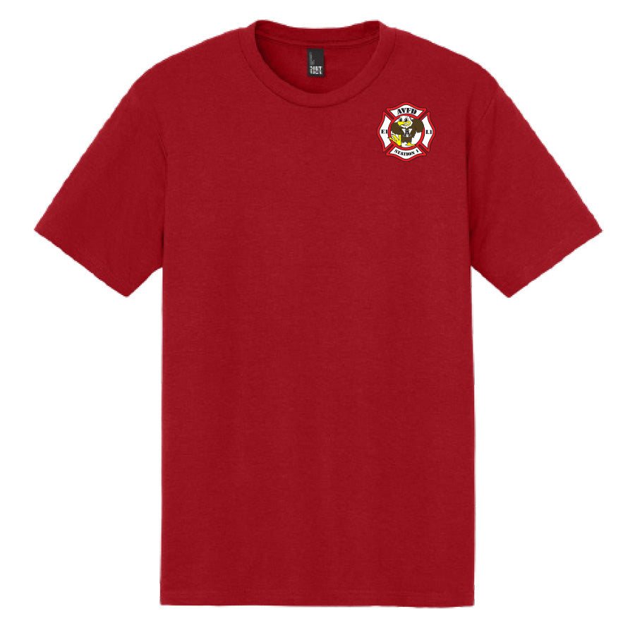 APPLE VALLEY FIRE DEPT - STATION 1  - PERFECT TRI TEE