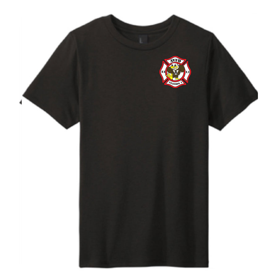 APPLE VALLEY FIRE DEPT - STATION 1 - YOUTH PERFECT TRI TEE