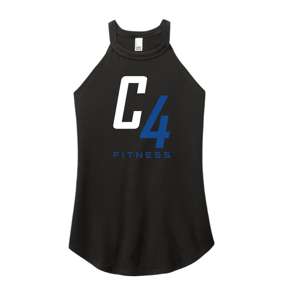 C4 FITNESS - WOMEN'S PERECT TRI ROCKER TANK