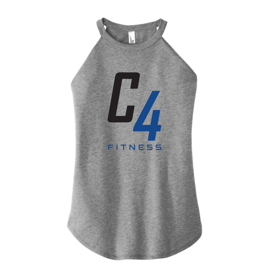 C4 FITNESS - WOMEN'S PERECT TRI ROCKER TANK