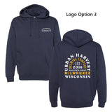 UHBC Heavyweight Hooded Sweatshirt (Slate Blue)