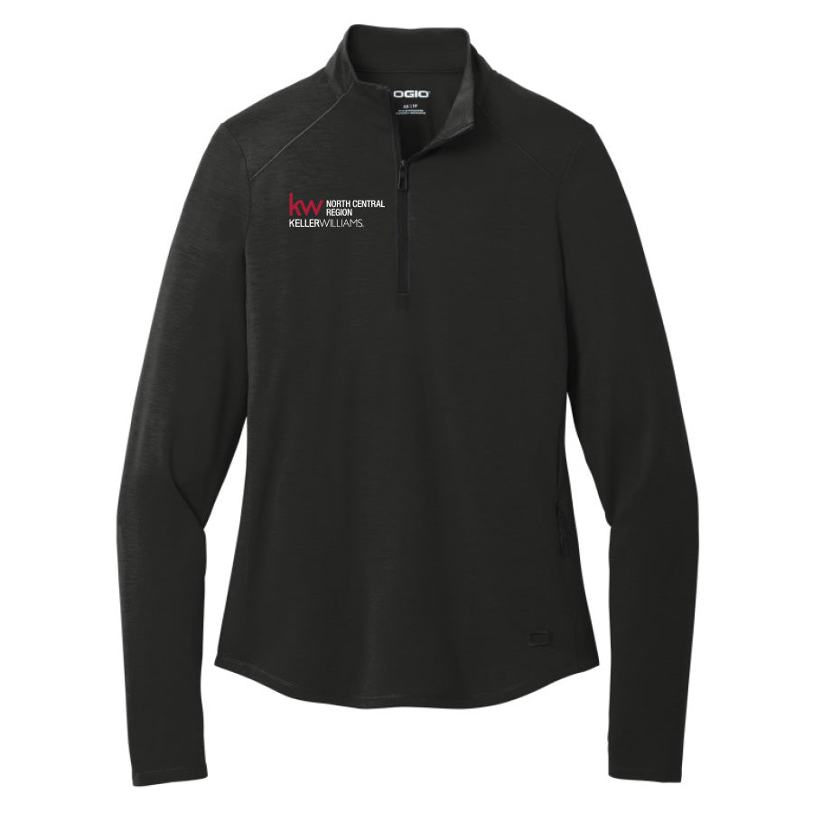 KW North Central Women's OGIO Motion 1/4 Zip - Blacktop