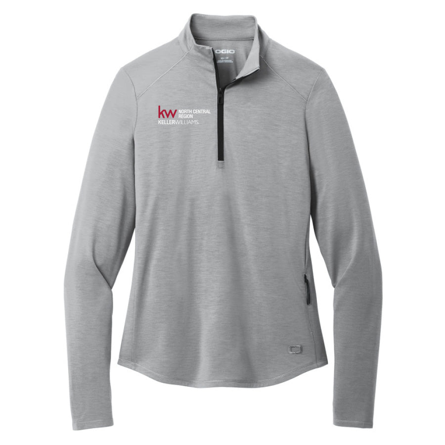 KW North Central Women's OGIO Motion 1/4 Zip - Greystone