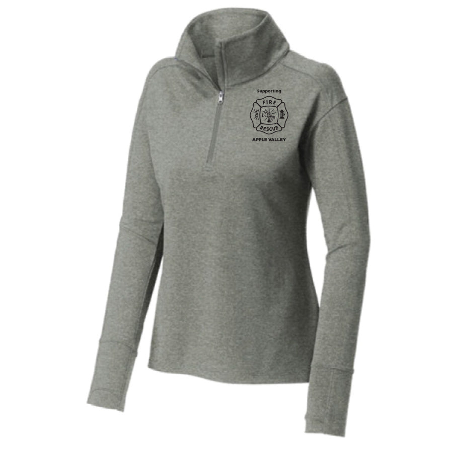 APPLE VALLEY FIRE DEPT -LADIES SPORT WICK FLEX FIT 1/4 ZIP