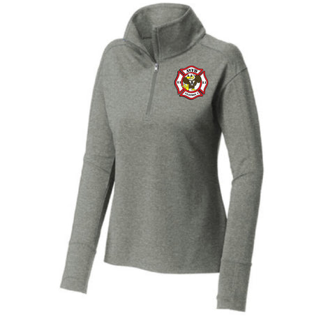 APPLE VALLEY FIRE DEPT - STATION 1 - LADIES SPORT WICK FLEX FIT 1/4 ZIP