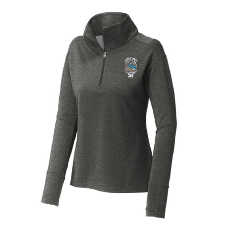 APPLE VALLEY FIRE DEPT - STATION 3 - LADIES SPORT WICK FLEX FIT 1/4 ZIP