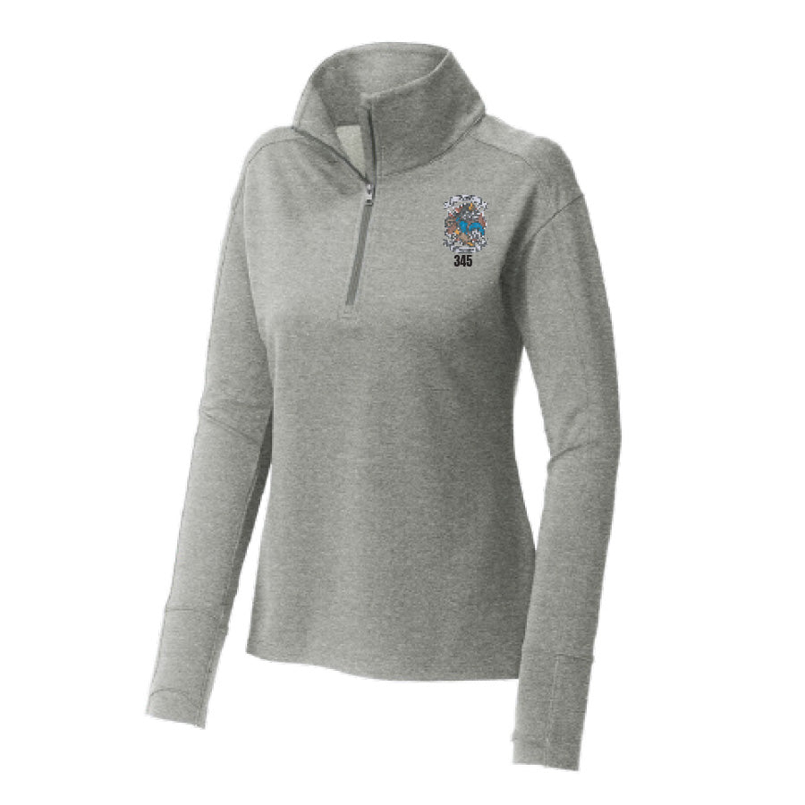 APPLE VALLEY FIRE DEPT - STATION 3 - LADIES SPORT WICK FLEX FIT 1/4 ZIP