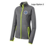 Aurora Women's Stretch Contrast Full Zip