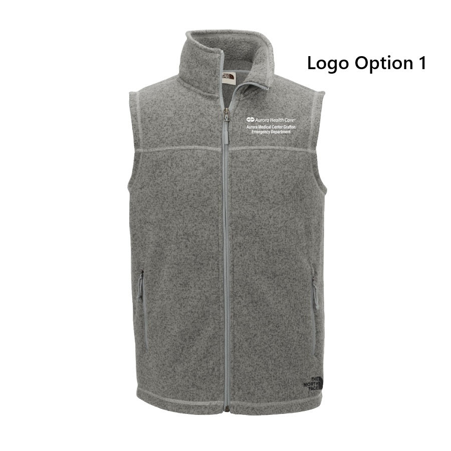 Aurora North Face Sweater Fleece Vest