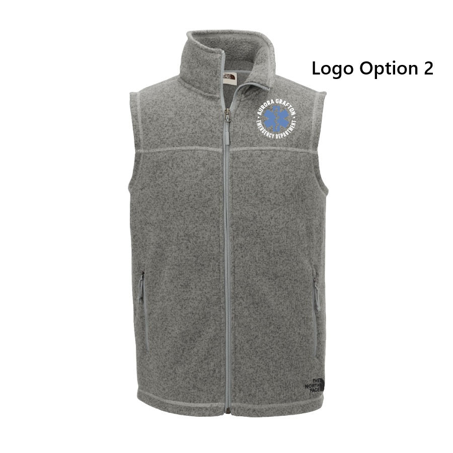 Aurora North Face Sweater Fleece Vest