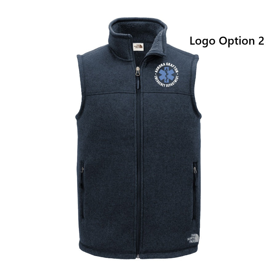 Aurora North Face Sweater Fleece Vest