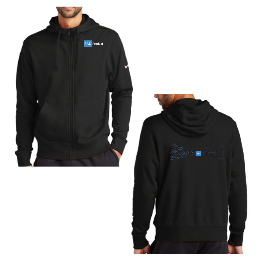 RAD Product - CLUB FLEECE FULL ZIP HOODIE