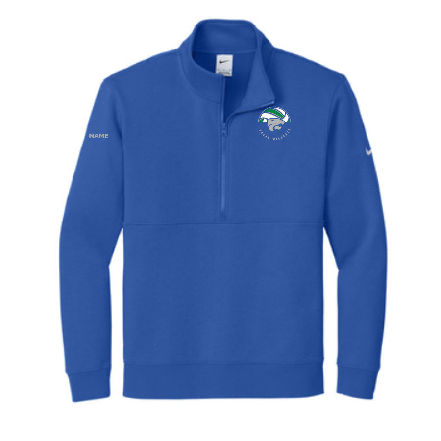 EAGAN VOLLEYBALL FANWEAR - CLUB FLEECE SWOOSH 1/2 ZIP