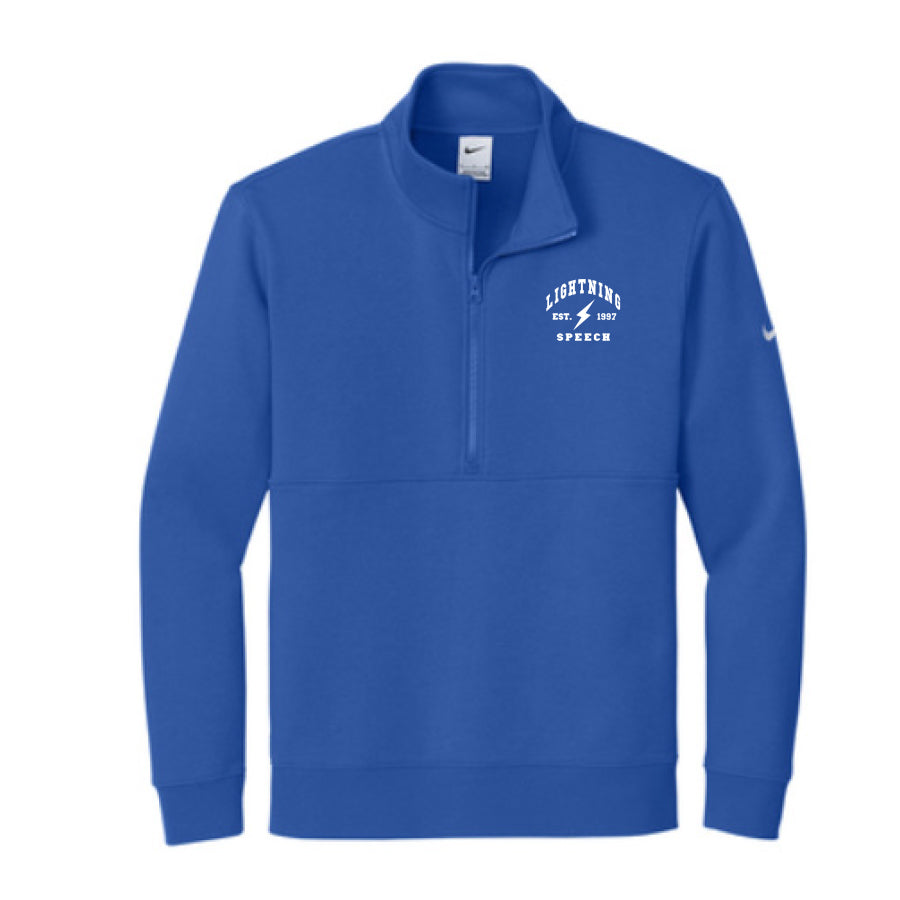 EASTVIEW SPEECH - CLUB FLEECE SWOOSH 1/2 ZIP