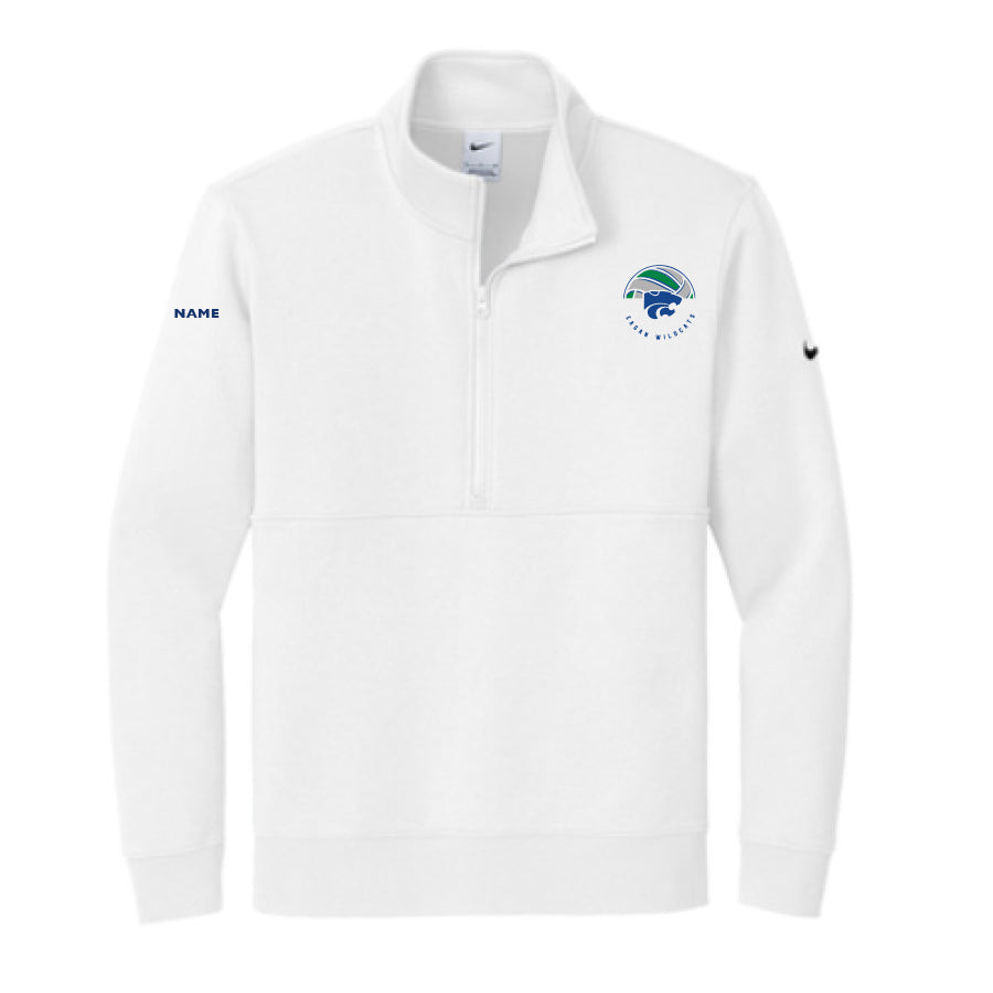 EAGAN VOLLEYBALL FANWEAR - CLUB FLEECE SWOOSH 1/2 ZIP