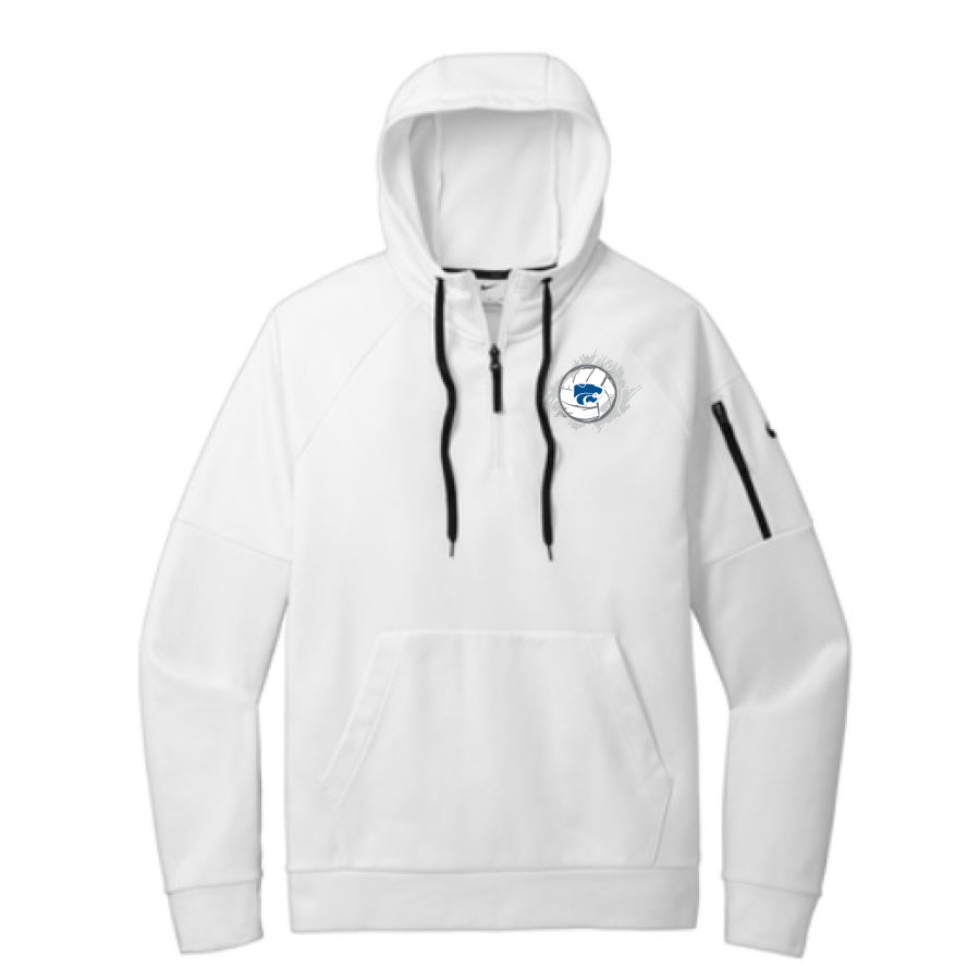 EAGAN VOLLEYBALL FANWEAR - THERMA FIT POCKET 1/4 ZIP HOOD (OPTION 2)