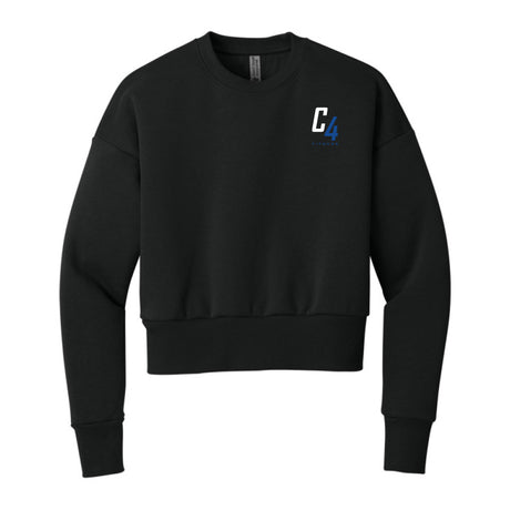 C4 FITNESS - WOMENS HEAVYWEIGHT CREW SWEATSHIRT