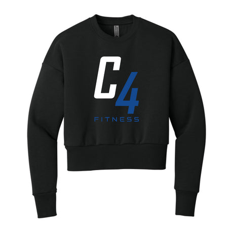 C4 FITNESS - WOMENS HEAVYWEIGHT CREW SWEATSHIRT