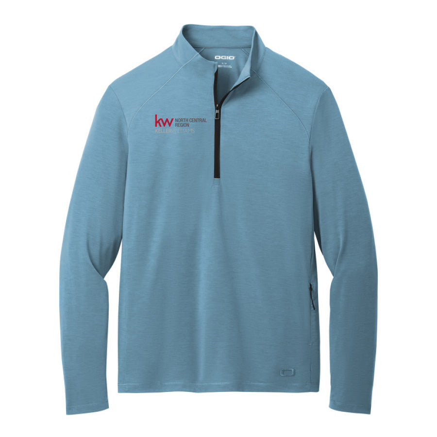 KW North Central OGIO Mens's Motion 1/4 Zip - Blue Mist
