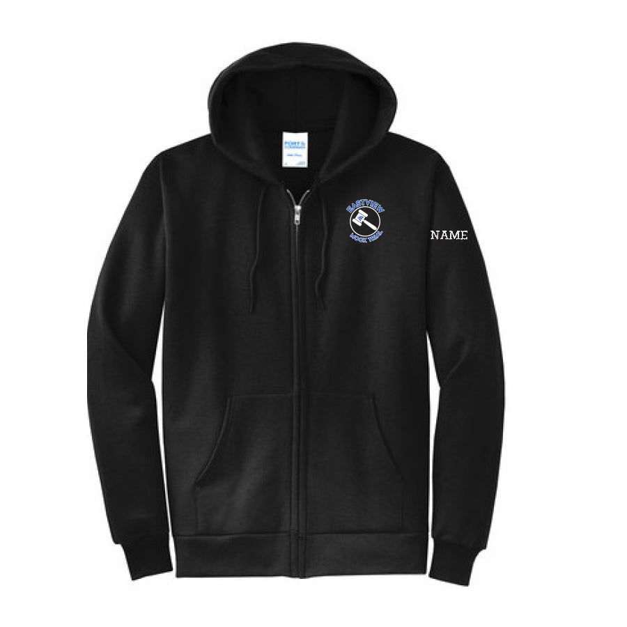 EASTVIEW MOCK TRIAL - FLEECE FULL ZIP HOODED SWEATSHIRT