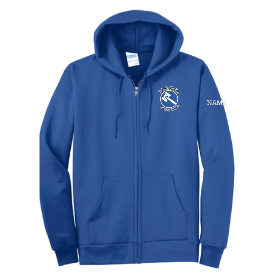 EASTVIEW MOCK TRIAL - TALL ESSENTIAL FLEECE FULL-ZIP SWEATSHIRT