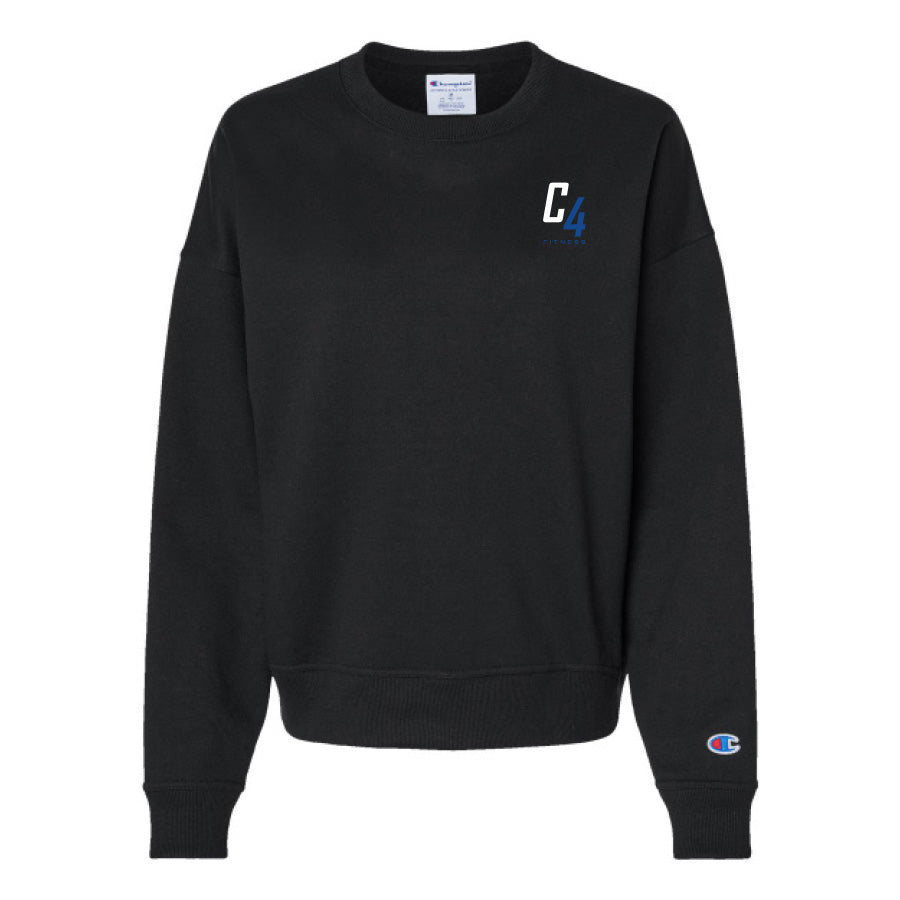 C4 FITNESS - WOMENS POWERBLEND CREW SWEATSHIRT