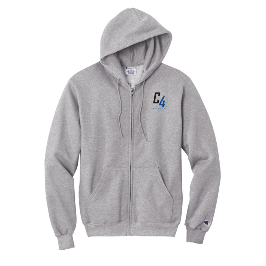 C4 FITNESS - POWERBLEND FULL ZIP HOODIE