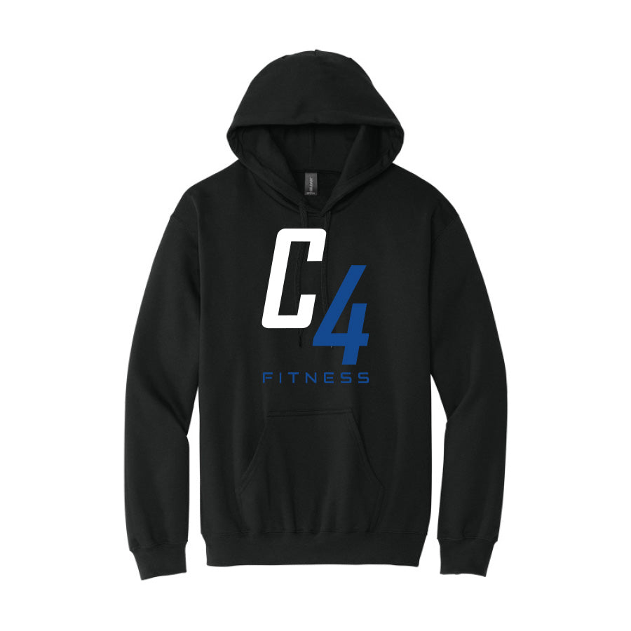 C4 FITNESS - GILDAN SOFTSTYLE MIDWEIGHT HOODED SWEATSHIRT