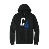 C4 FITNESS - GILDAN SOFTSTYLE MIDWEIGHT HOODED SWEATSHIRT