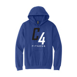 C4 FITNESS - GILDAN SOFTSTYLE MIDWEIGHT HOODED SWEATSHIRT