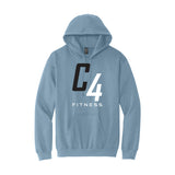 C4 FITNESS - GILDAN SOFTSTYLE MIDWEIGHT HOODED SWEATSHIRT