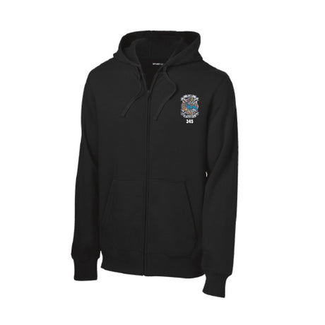 APPLE VALLEY FIRE DEPT - STATION 3 - FULL ZIP HOODED SWEATSHIRT