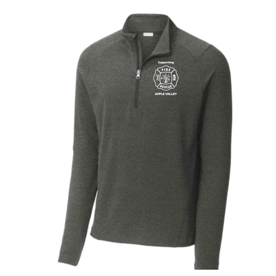 APPLE VALLEY FIRE DEPT  - SPORT WICK FLEX FIT 1/4 ZIP