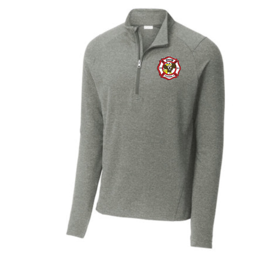 APPLE VALLEY FIRE DEPT - STATION 1 - SPORT WICK FLEX FIT 1/4 ZIP