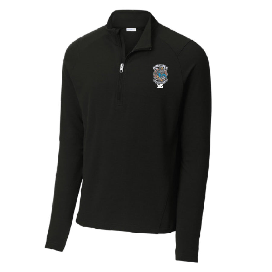APPLE VALLEY FIRE DEPT - STATION 3 - MENS SPORT WICK FLEX FIT 1/4 ZIP