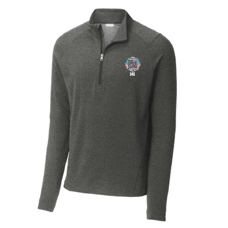 APPLE VALLEY FIRE DEPT - STATION 2 - MENS SPORT WICK FLEX FIT 1/4 ZIP