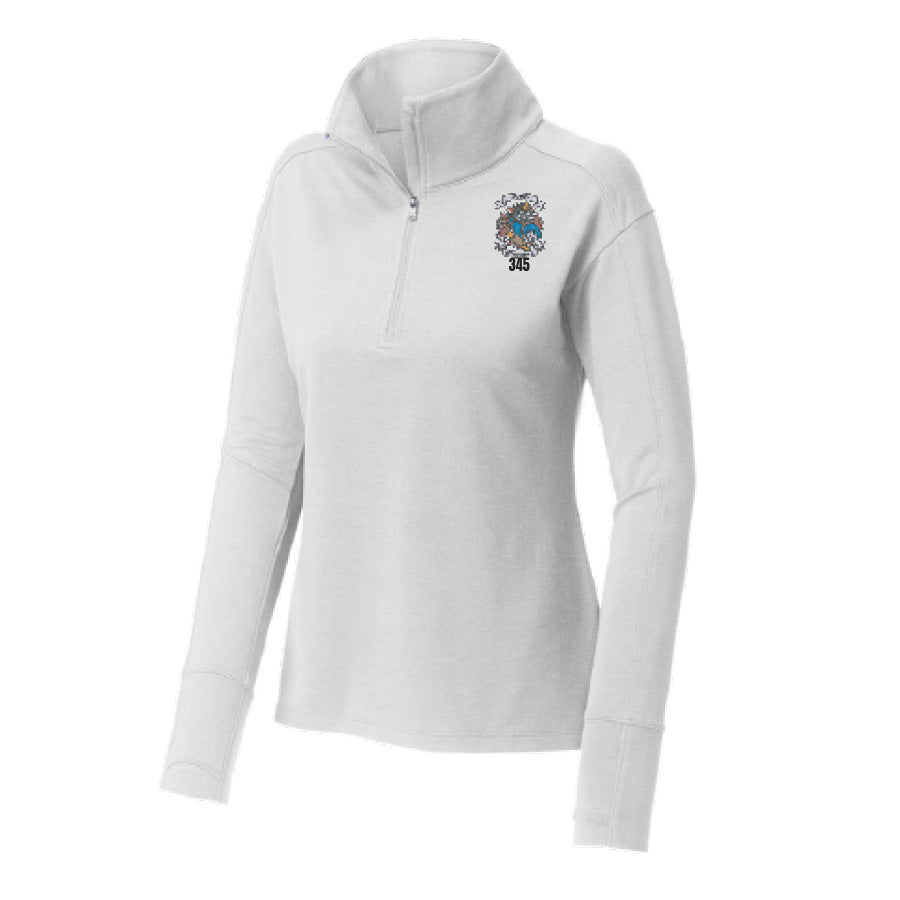 APPLE VALLEY FIRE DEPT - STATION 3 - LADIES SPORT WICK FLEX FIT 1/4 ZIP