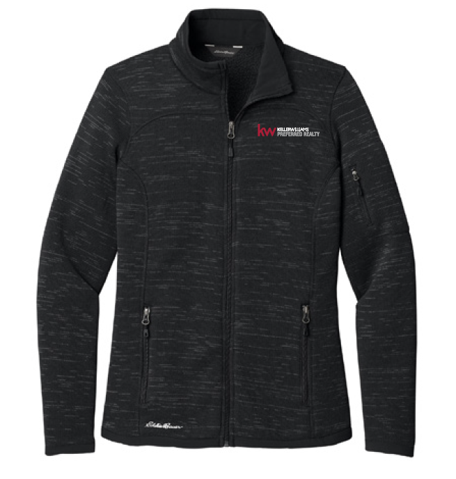 KWPR Women's Eddie Bauer Sweater Full Zip Fleece