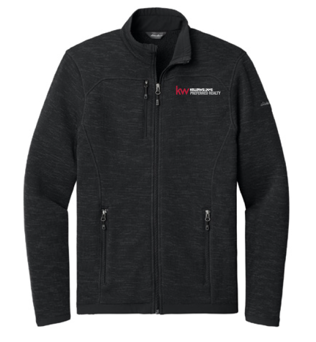 KWPR Men's Eddie Bauer Sweater Full Zip Fleece