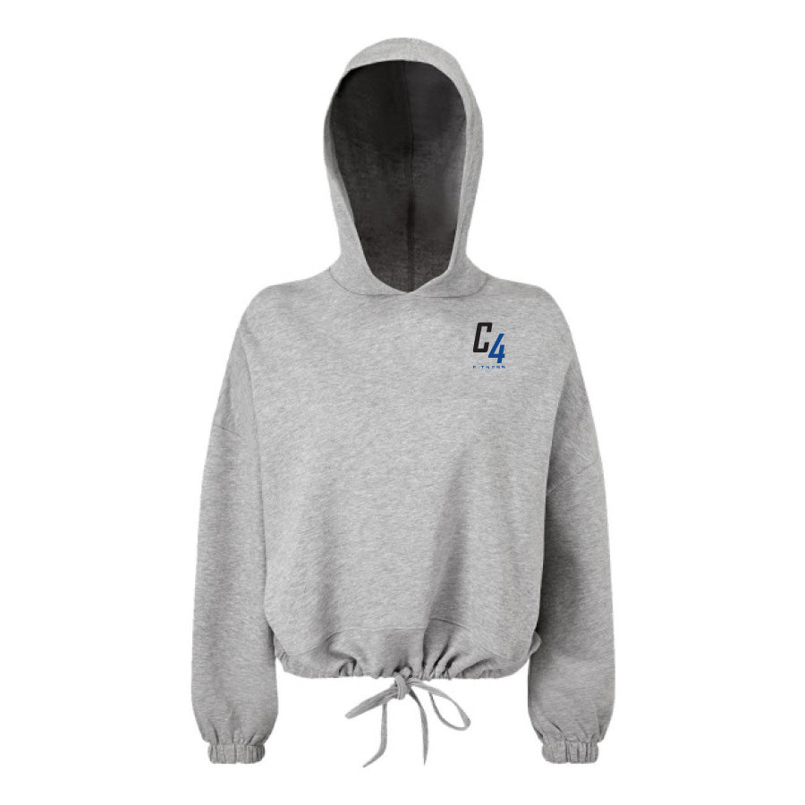C4 FITNESS - Cropped Maria Hooded Sweatshirt
