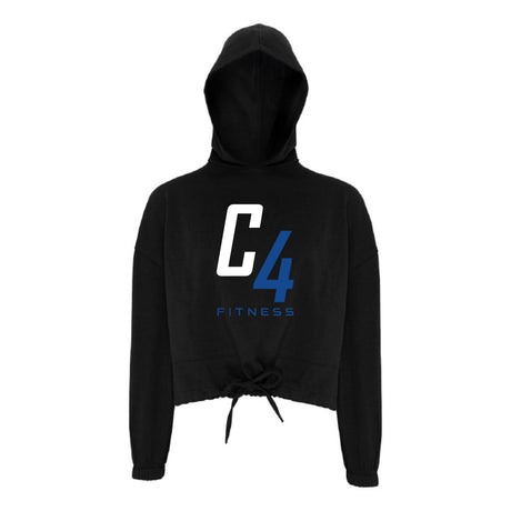 C4 FITNESS - Cropped Maria Hooded Sweatshirt